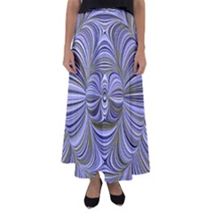 Electric Field Art Xx Flared Maxi Skirt by okhismakingart