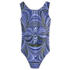 Electric Field Art Xx Kids  Cut-out Back One Piece Swimsuit by okhismakingart