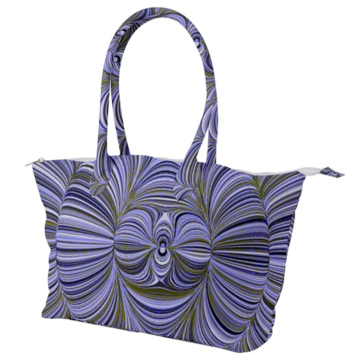 Electric Field Art XX Canvas Shoulder Bag