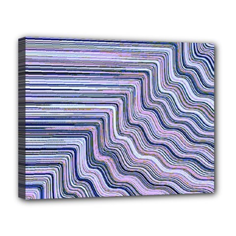 Electric Field Art Xxi Canvas 14  X 11  (stretched) by okhismakingart