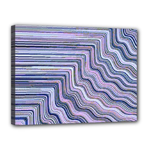 Electric Field Art Xxi Canvas 16  X 12  (stretched) by okhismakingart