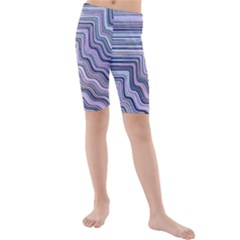 Electric Field Art Xxi Kids  Mid Length Swim Shorts by okhismakingart