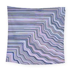 Electric Field Art Xxi Square Tapestry (large) by okhismakingart