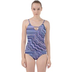 Electric Field Art Xxi Cut Out Top Tankini Set by okhismakingart