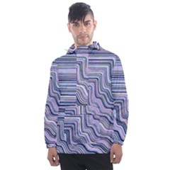 Electric Field Art Xxi Men s Front Pocket Pullover Windbreaker