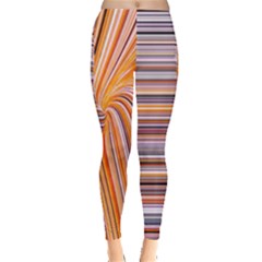 Electric Field Art Xxii Leggings  by okhismakingart