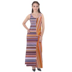 Electric Field Art Xxii Sleeveless Velour Maxi Dress