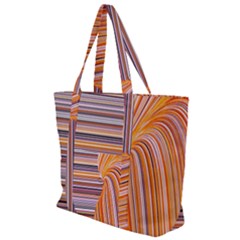 Electric Field Art Xxii Zip Up Canvas Bag