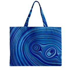 Electric Field Art Xxiii Zipper Mini Tote Bag by okhismakingart