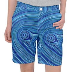 Electric Field Art Xxiii Pocket Shorts by okhismakingart