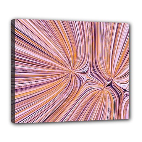 Electric Field Art Xxiv Deluxe Canvas 24  X 20  (stretched) by okhismakingart