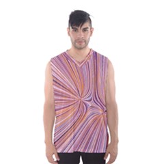 Electric Field Art Xxiv Men s Basketball Tank Top by okhismakingart