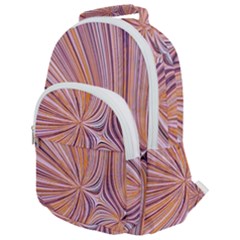 Electric Field Art Xxiv Rounded Multi Pocket Backpack