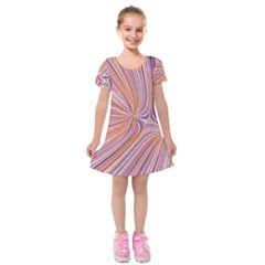 Electric Field Art Xxiv Kids  Short Sleeve Velvet Dress by okhismakingart