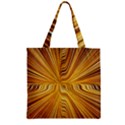 Electric Field Art XXVI Zipper Grocery Tote Bag View1