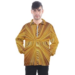 Electric Field Art Xxvi Men s Half Zip Pullover by okhismakingart