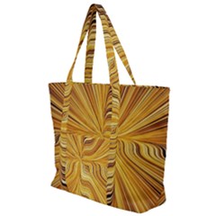 Electric Field Art Xxvi Zip Up Canvas Bag by okhismakingart