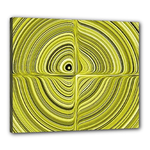 Electric Field Art Xxvii Canvas 24  X 20  (stretched) by okhismakingart