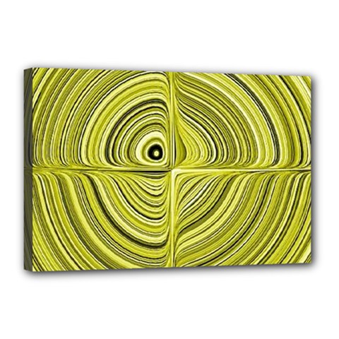 Electric Field Art Xxvii Canvas 18  X 12  (stretched) by okhismakingart