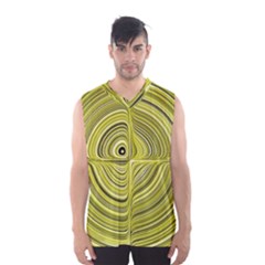 Electric Field Art Xxvii Men s Basketball Tank Top by okhismakingart