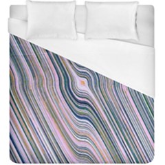 Electric Field Art Xxviii Duvet Cover (king Size) by okhismakingart