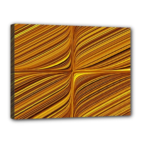 Electric Field Art Xxix Canvas 16  X 12  (stretched) by okhismakingart