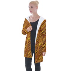 Electric Field Art Xxix Longline Hooded Cardigan