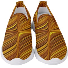 Electric Field Art Xxix Kids  Slip On Sneakers