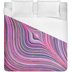 Electric Field Art Xxx Duvet Cover (king Size) by okhismakingart