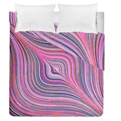 Electric Field Art Xxx Duvet Cover Double Side (queen Size) by okhismakingart