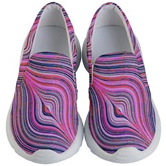 Electric Field Art Xxx Kids  Lightweight Slip Ons