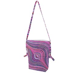 Electric Field Art Xxx Folding Shoulder Bag