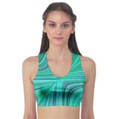 Electric Field Art Xxxi Sports Bra by okhismakingart