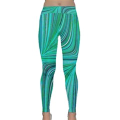 Electric Field Art Xxxi Classic Yoga Leggings by okhismakingart