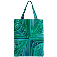 Electric Field Art Xxxi Zipper Classic Tote Bag by okhismakingart