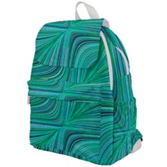 Electric Field Art Xxxi Top Flap Backpack by okhismakingart