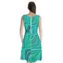 Electric Field Art XXXI Sleeveless Waist Tie Chiffon Dress View2