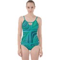 Electric Field Art XXXI Cut Out Top Tankini Set View1