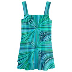 Electric Field Art Xxxi Kids  Layered Skirt Swimsuit