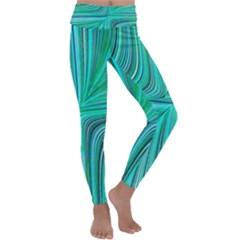 Electric Field Art Xxxi Kids  Lightweight Velour Classic Yoga Leggings