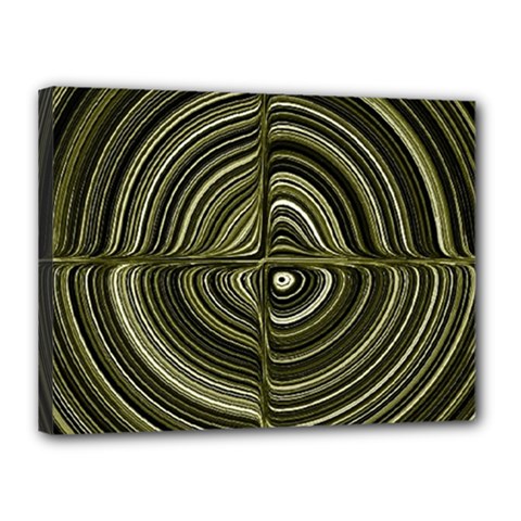 Electric Field Art Xxxii Canvas 16  X 12  (stretched) by okhismakingart