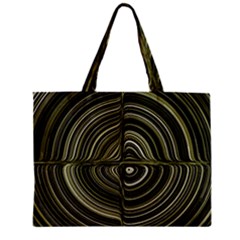 Electric Field Art Xxxii Zipper Mini Tote Bag by okhismakingart