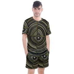 Electric Field Art Xxxii Men s Mesh Tee And Shorts Set