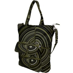 Electric Field Art Xxxii Shoulder Tote Bag by okhismakingart