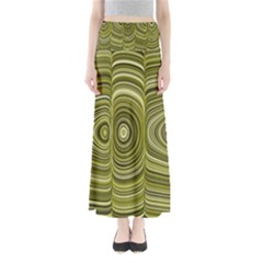 Electric Field Art Xxxiii Full Length Maxi Skirt by okhismakingart