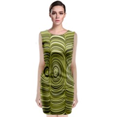 Electric Field Art Xxxiii Classic Sleeveless Midi Dress by okhismakingart