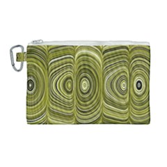 Electric Field Art Xxxiii Canvas Cosmetic Bag (large) by okhismakingart