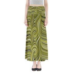 Electric Field Art Xxxiv Full Length Maxi Skirt by okhismakingart