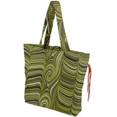 Electric Field Art Xxxiv Drawstring Tote Bag