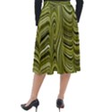 Electric Field Art XXXIV Classic Velour Midi Skirt  View2